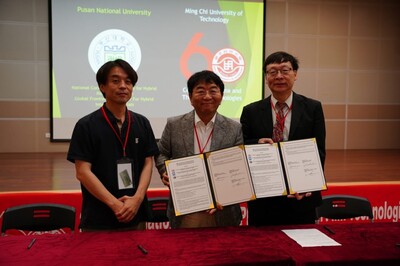 2023/06/16 與韓國National Core Research Center for Hybrid Materials Solution, Pusan National University, Korea, and Global Frontier R&D Center For Hybrid Interface Materials, Pusan National University, Korea簽訂MOU圖片